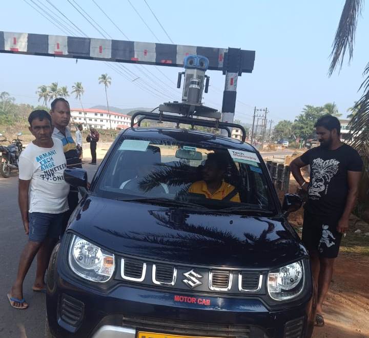 Uproar in Areal after vehicle  spotted conducting survey