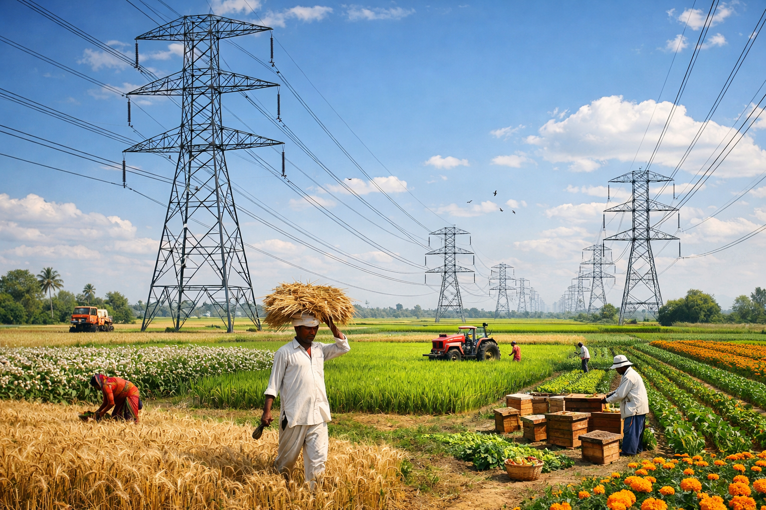 How transmission lines can coexist with productive farmland