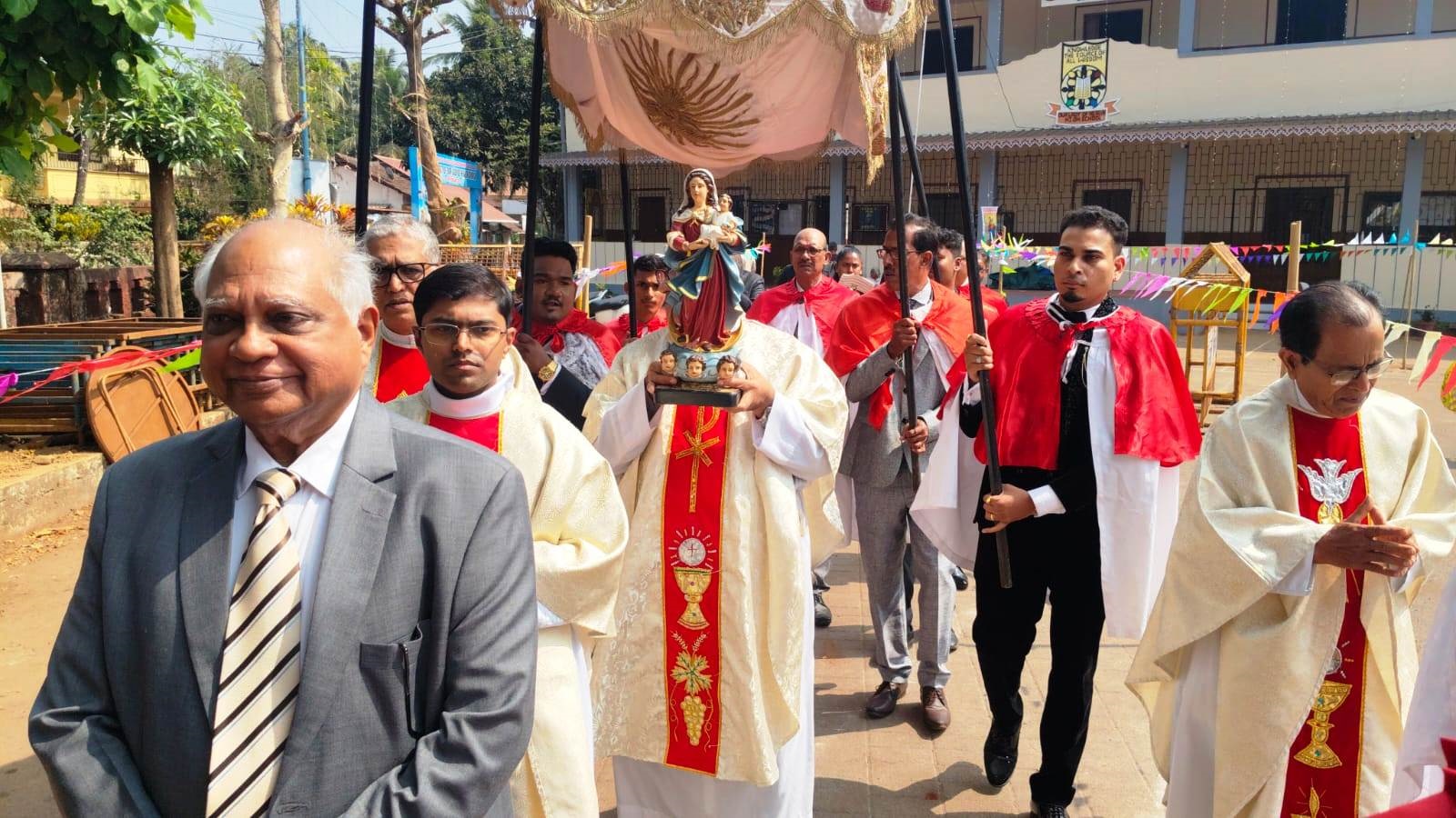 Feast of Our Lady of Health celebrated in Cuncolim