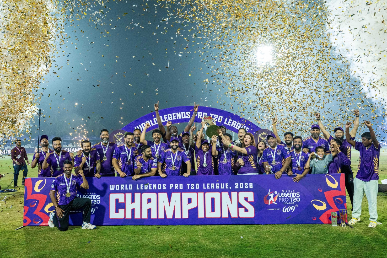 Royals win inaugural World Legends Pro T20 League