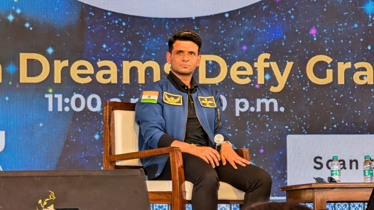  "Sky was never the limit”: Astronaut Shubhanshu Shukla inspires 1,200 students at Goa Book Festival 2026