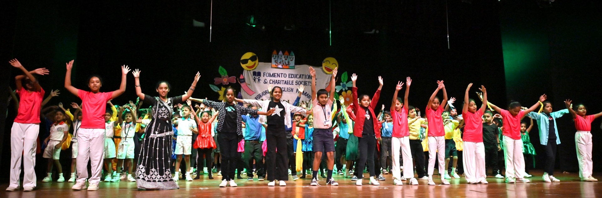 Tiny stars steal the show at ‘Colours & Smiles’