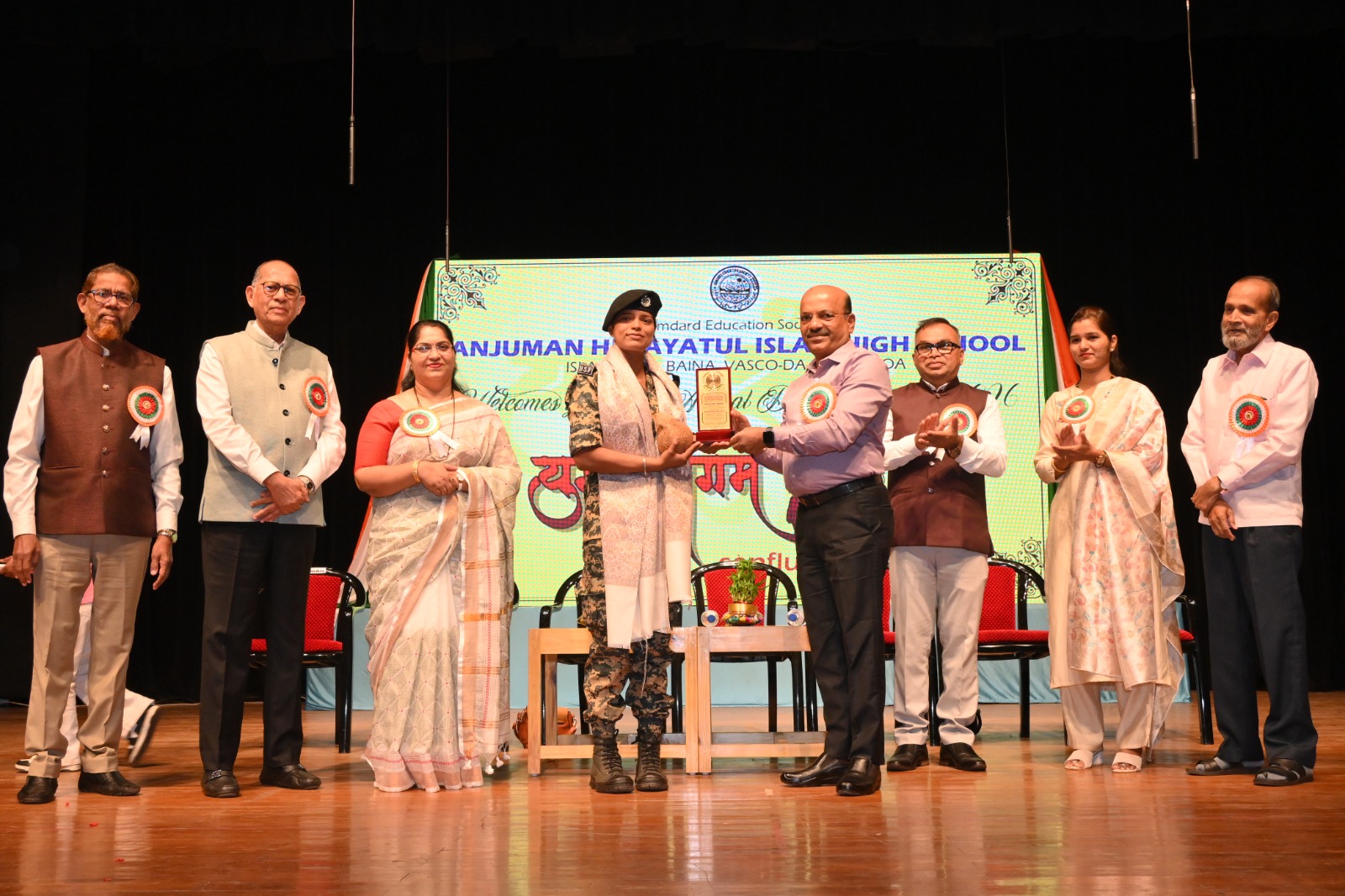 CAMPUS | Vasco school annual day honours Goa’s only woman BSF recruit