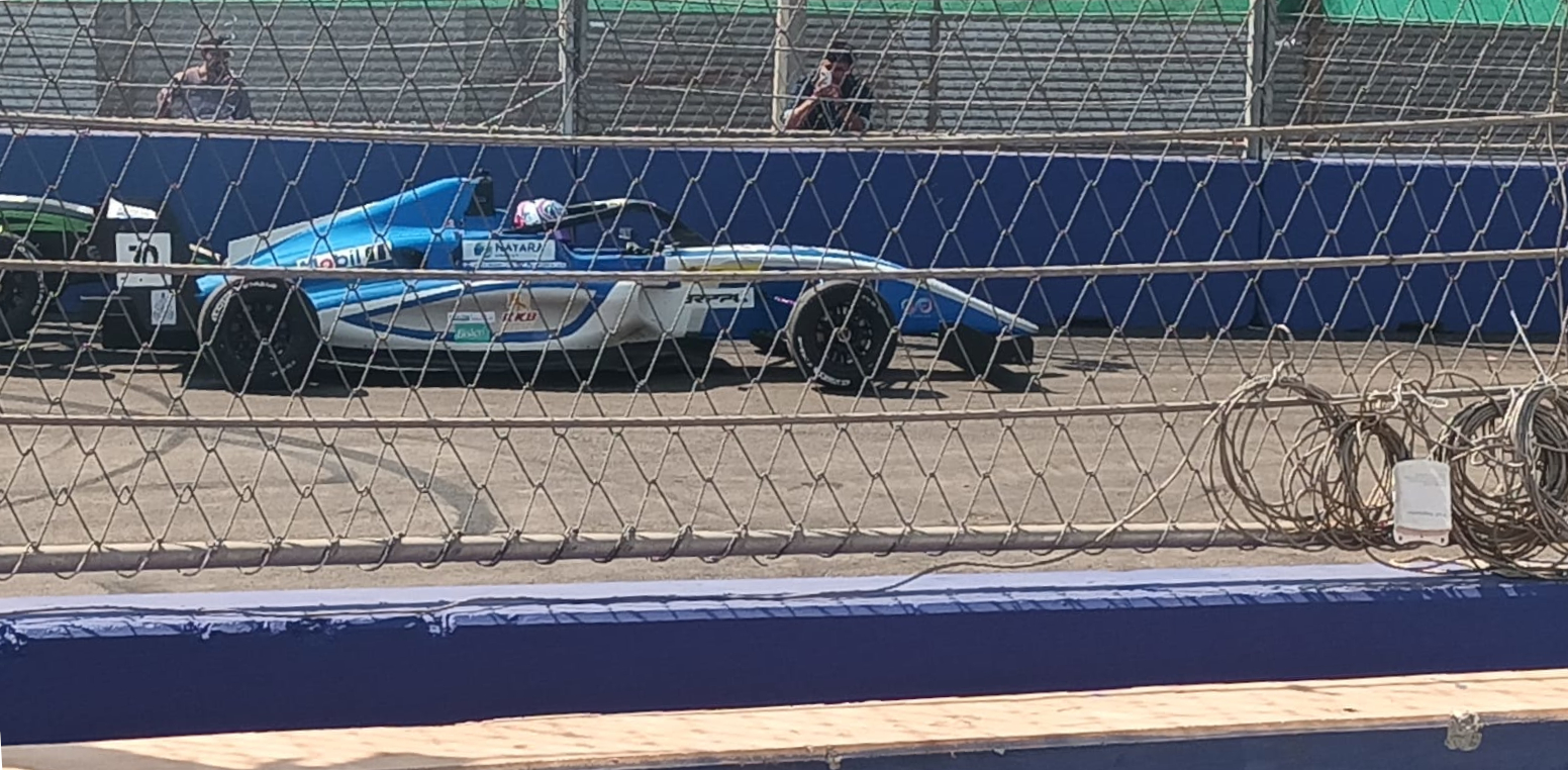 3 F4 drivers escape unhurt   as Goa Street Race begins