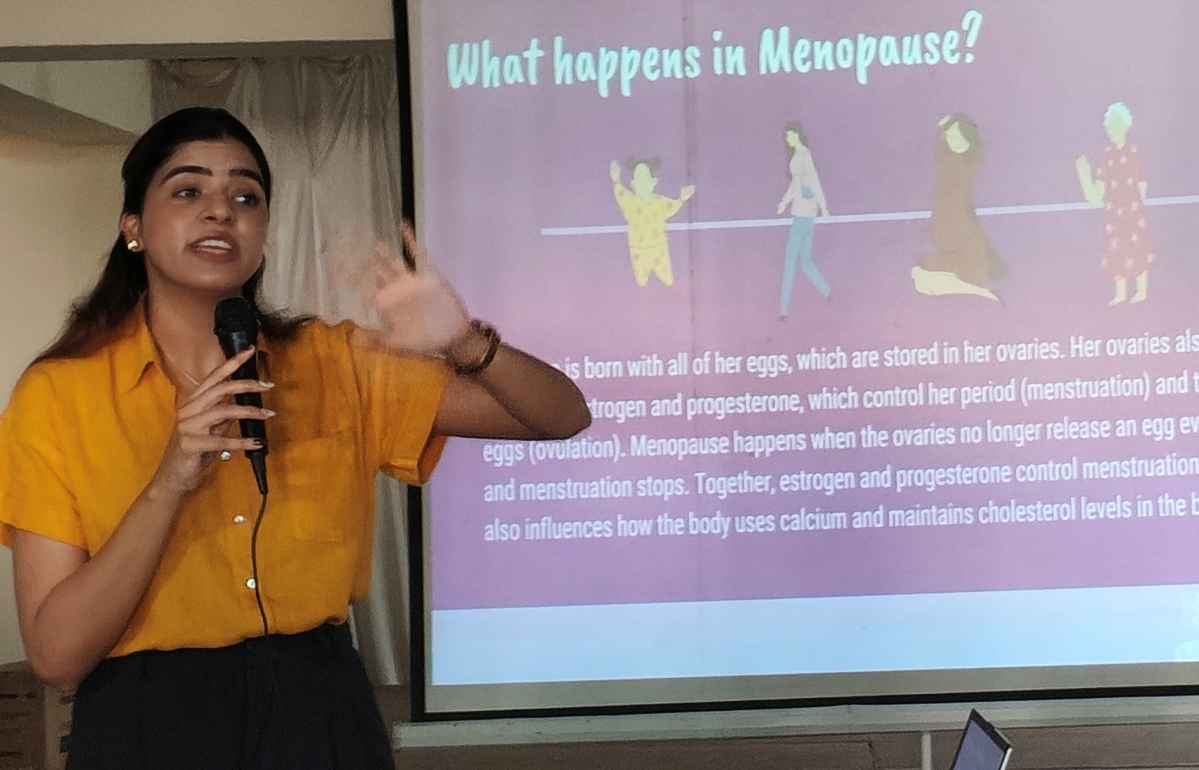 Menopause, physiotherapy session held in Taleigao