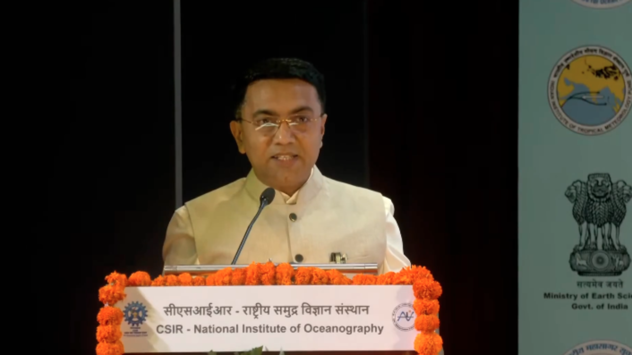 Goa emerging as a hub of ocean science: CM at World Ocean Science Congress 2026
