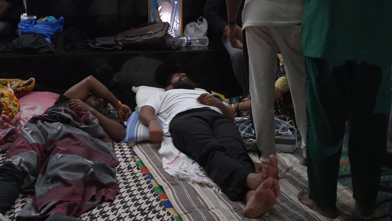 RGP MLA shifted to hospital as health dips amid hunger strike