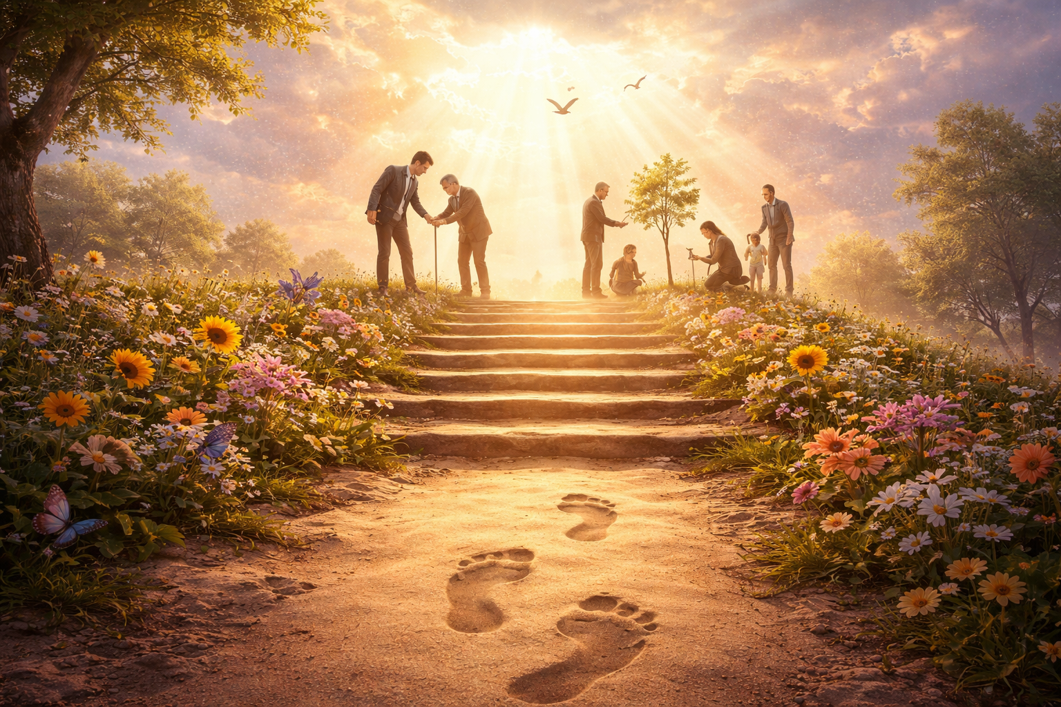 Footprints of existence