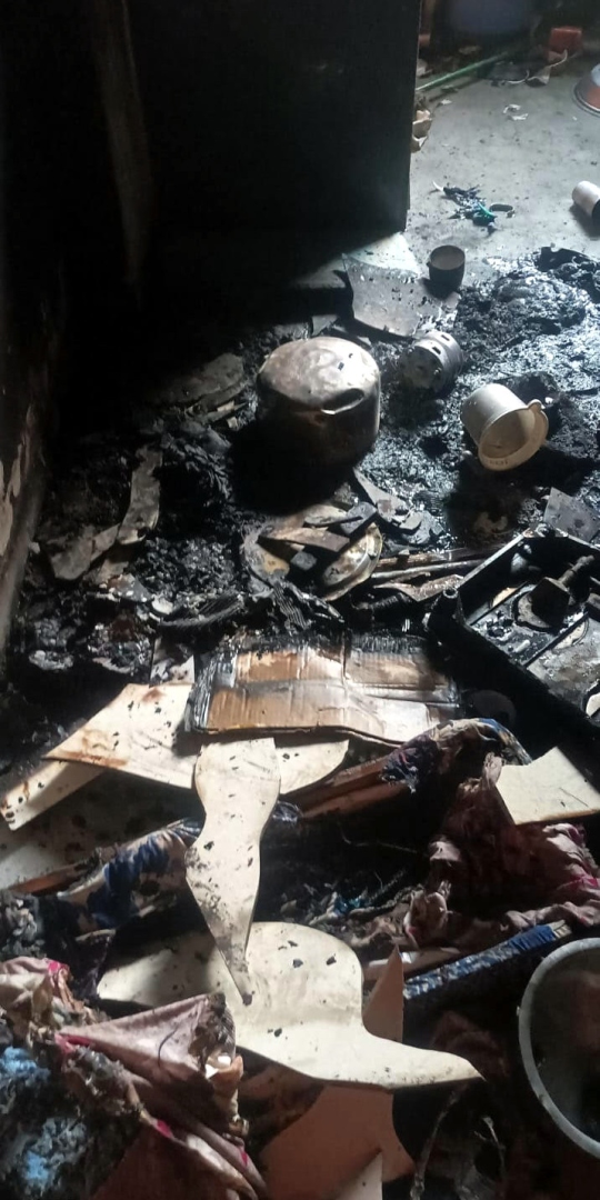 Woman injured in fire at Pilerne flat