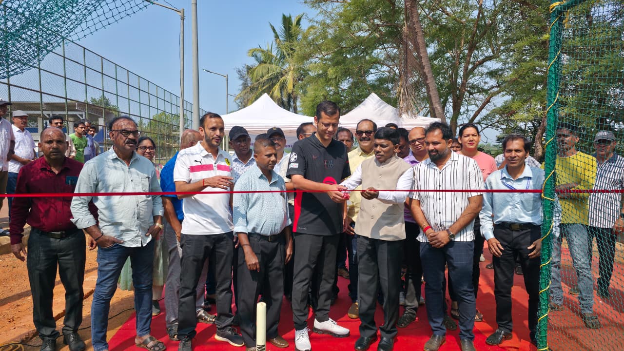 New cricket practice facility boosts sports infrastructure in Cuncolim