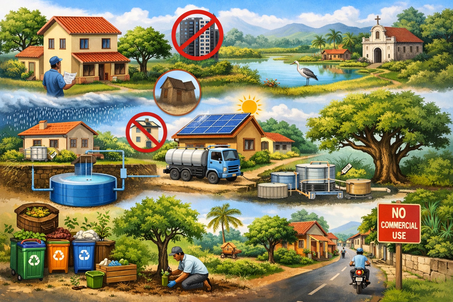 Parra panchayat draws red line on mega projects, tightens construction norms