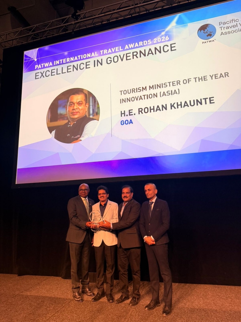 Goa and tourism minister receive global recognition at ITB Berlin