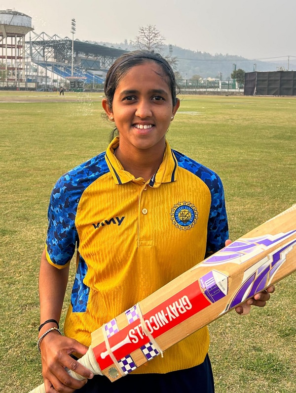 Tanaya’s unbeaten 95 guides Goa to thrilling 6-run win over Chandigarh
