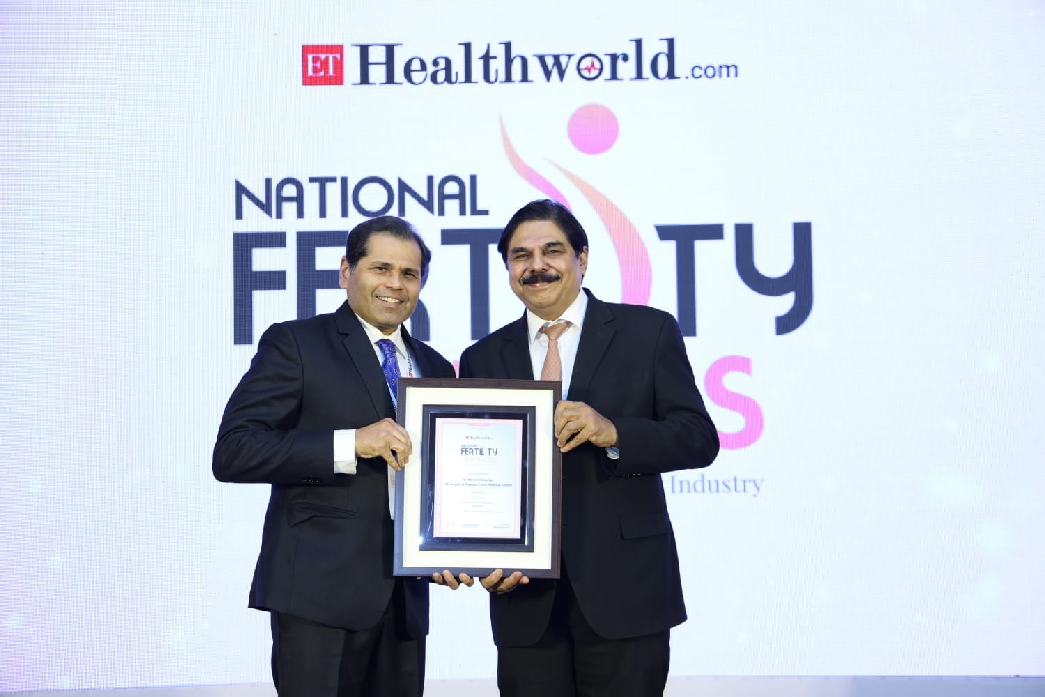 Dr Colvalcar honoured at ETHealthworld National Fertility Awards