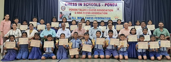Samarth emerges as champ in Ponda taluka chess tournament