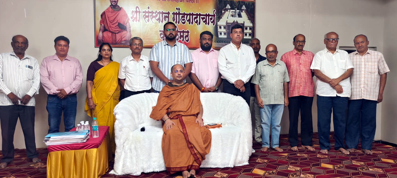 Kavale Math Swamiji alleges fresh  encroachment of land in Khanapur