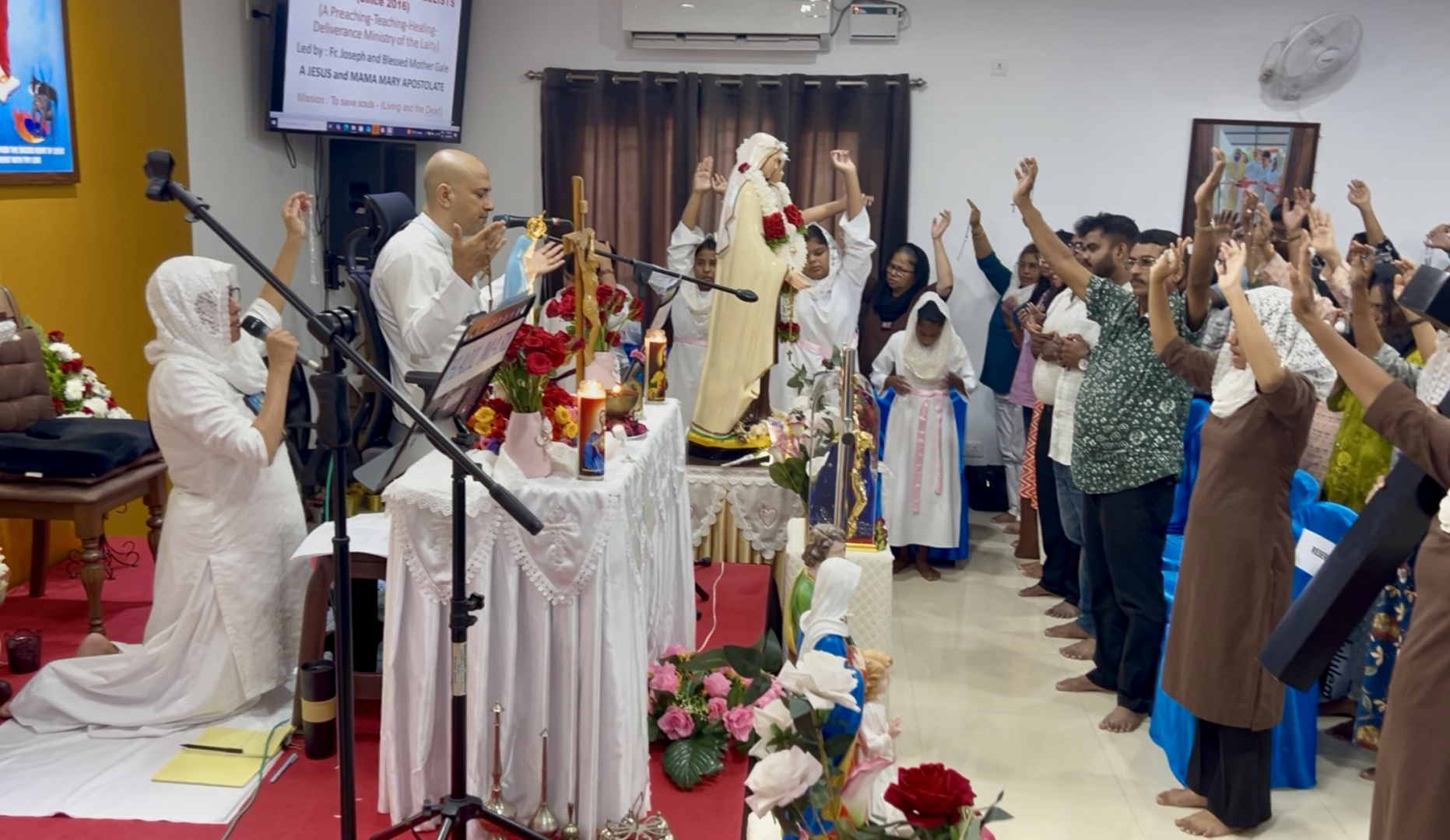 Rosary Penitential Devotion   conducted at Navelim