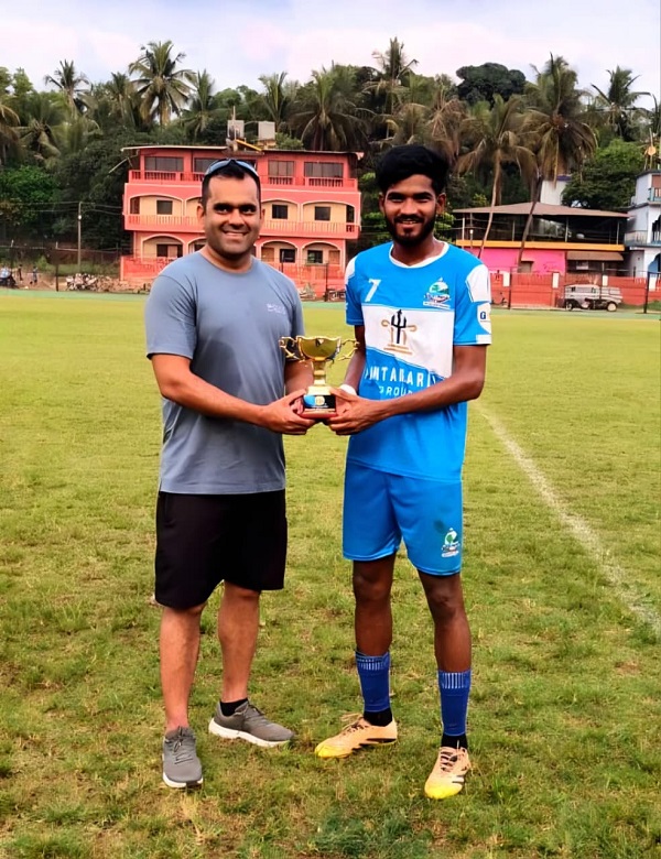 Naik's second-half strike rescues Calangute's point in a hard-fought draw