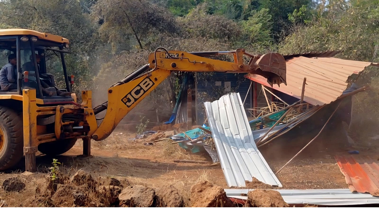 33 illegal structures identified, only 2 demolished in Agonda