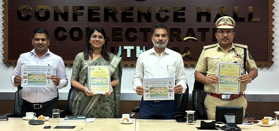 Poll authorities review security, logistics for Ponda by-election