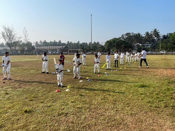 Cuncolim Cricket Association summer coaching camp begins