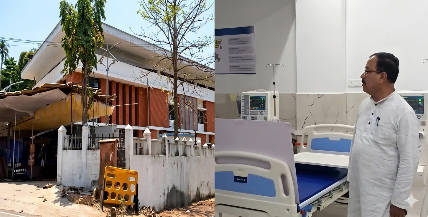 Upgraded Sanguem PHC set for inauguration today