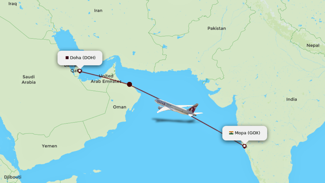 Doha-Mopa flights to resume May 16 as Qatar Airways restores network