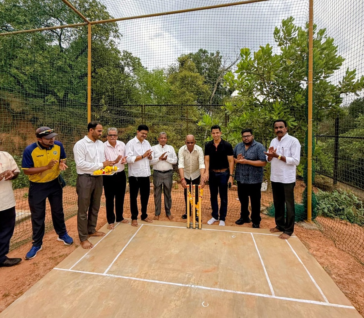 GCA opens new cricket facility at Parse school