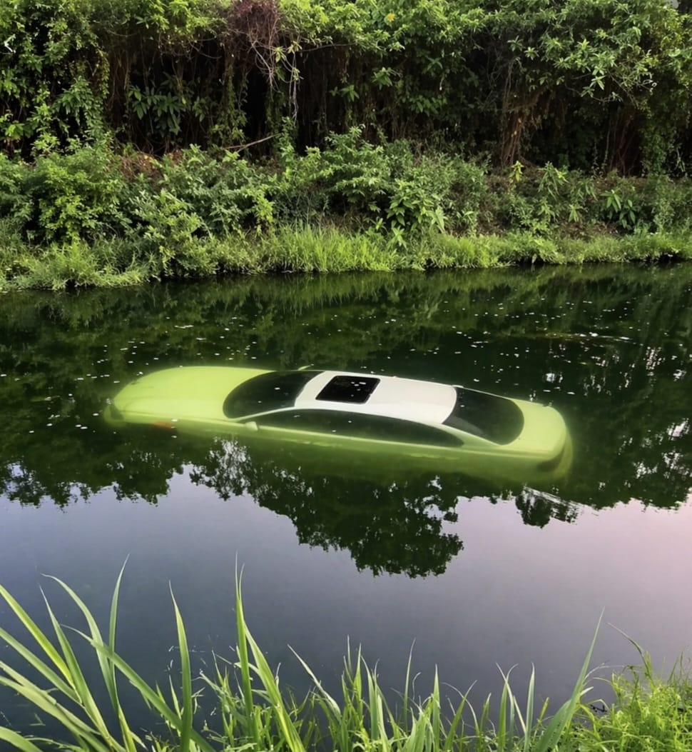 Vehicle plunges into Selaulim canal; three escape unhurt