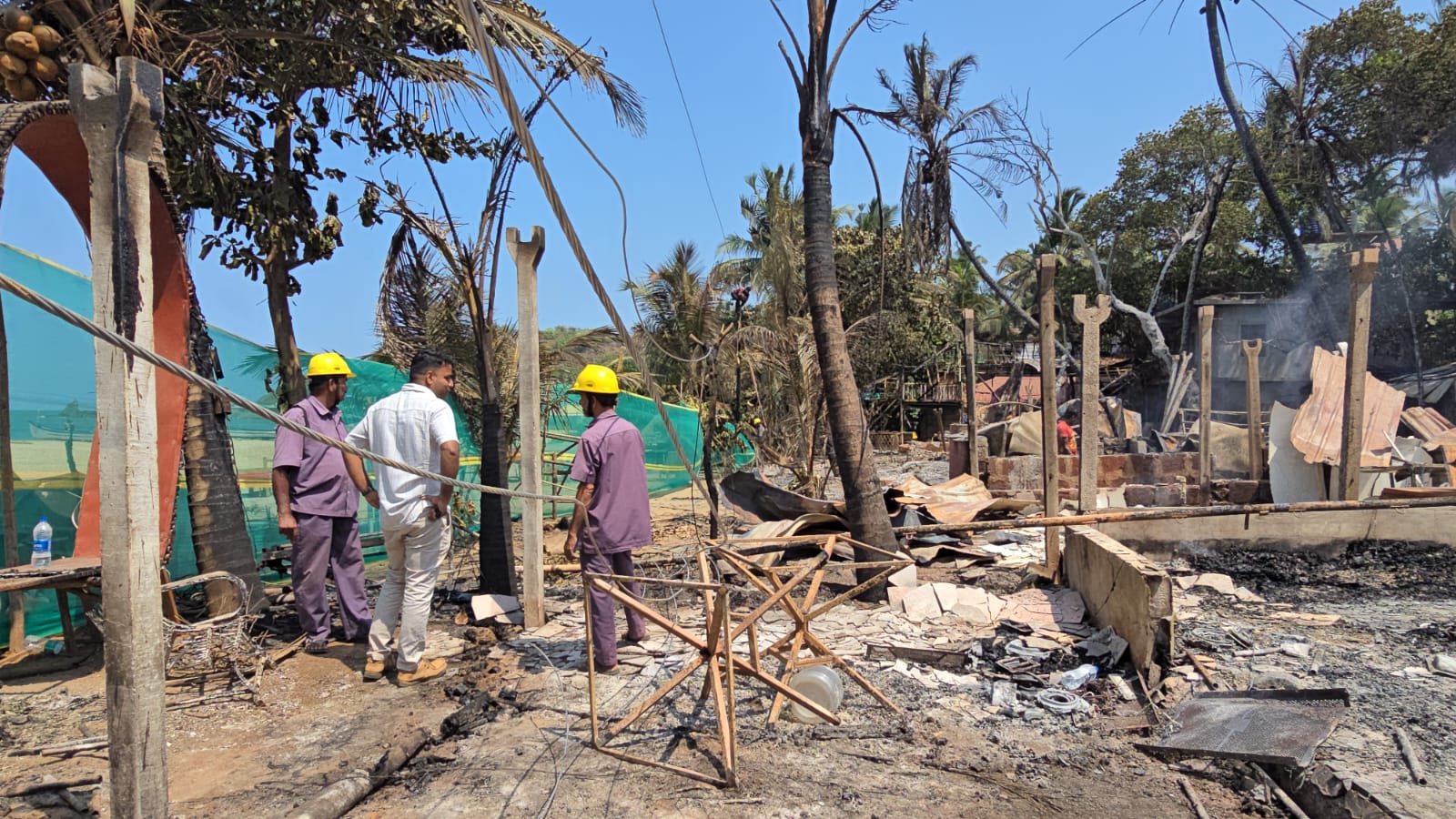 7 restaurants reduced to ashes in Arambol blaze