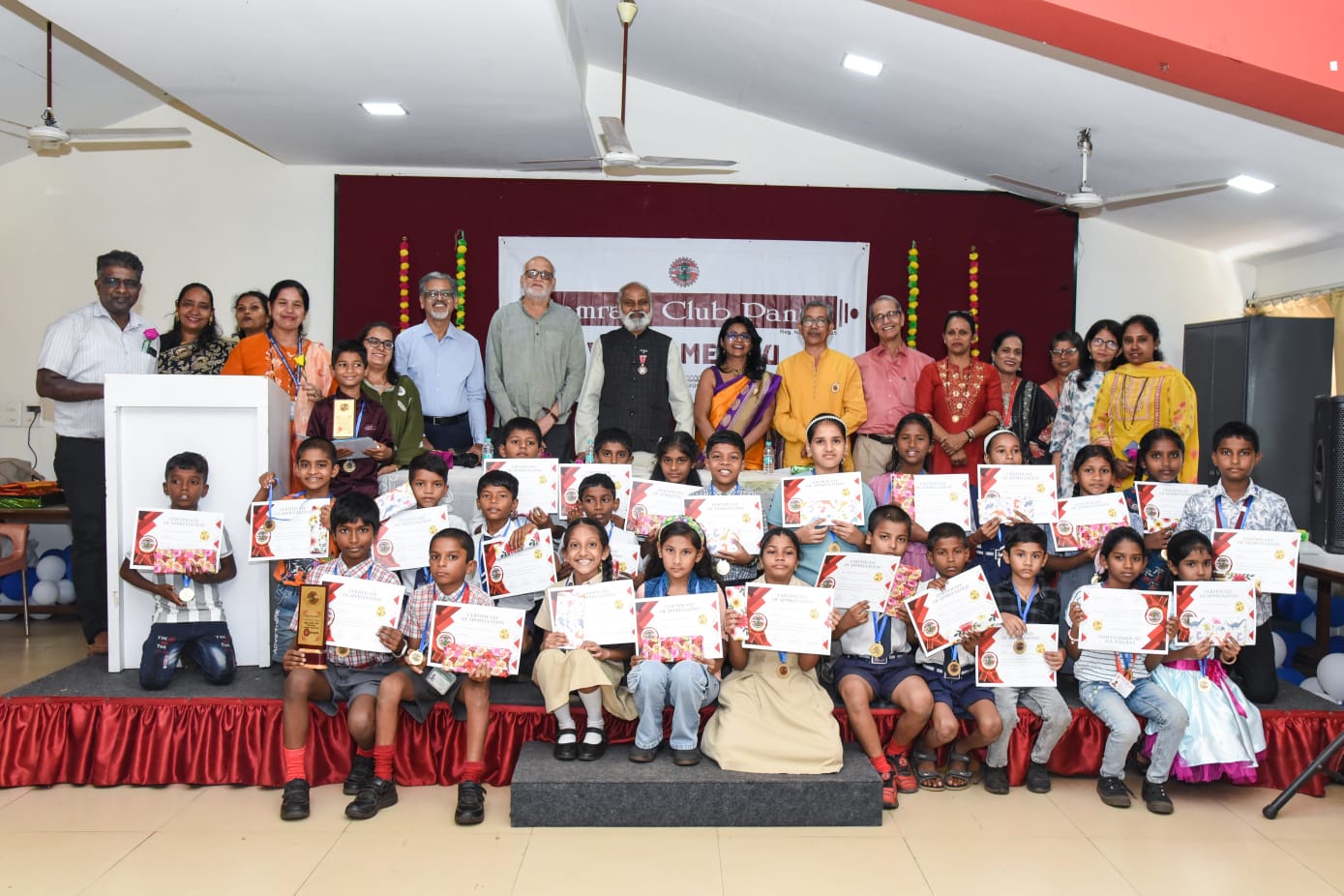 Samraat Club Panaji celebrates World Art Day