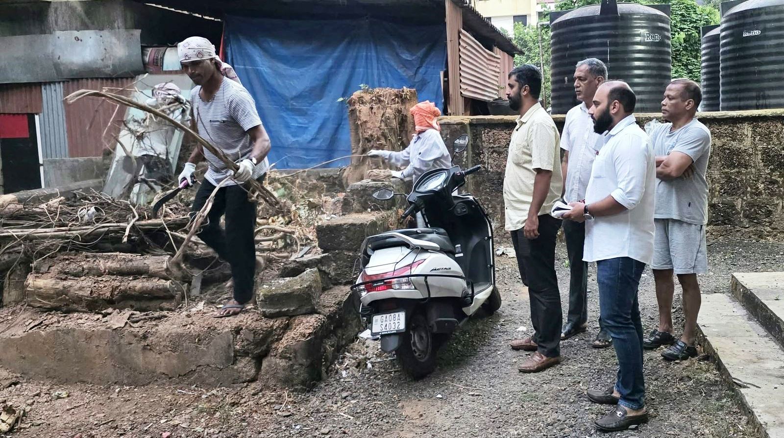 'Chakchakit Margao' gains   momentum, citizens   lead clean-up efforts