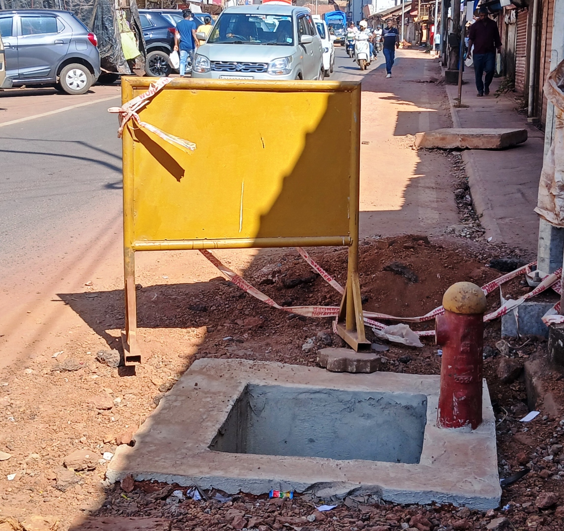 New fire hydrants in   market area to be   ready by month-end