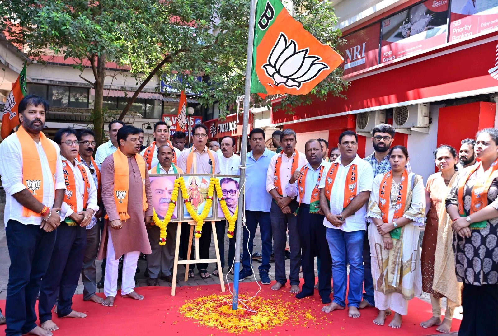 BJP marks its 47th foundation day