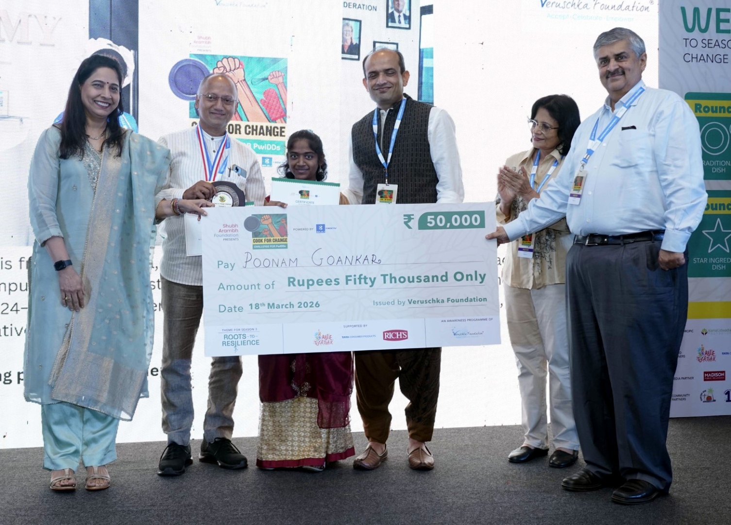 Poonam bags silver for Goa in national culinary contest for PwDs