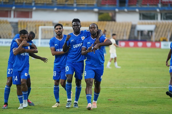 Dempo SC soar with dominant 3-0 win over Shillong Lajong