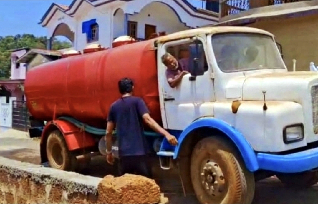 PWD steps in with tankers for Curchorem water crisis