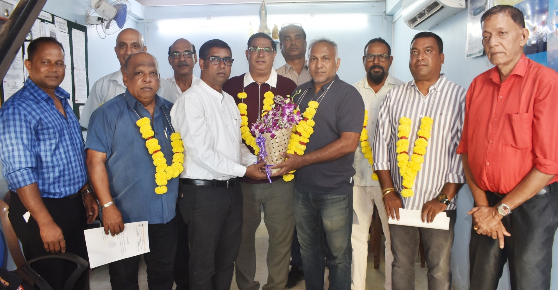Fernandes elected President of Goan Seamen Association
