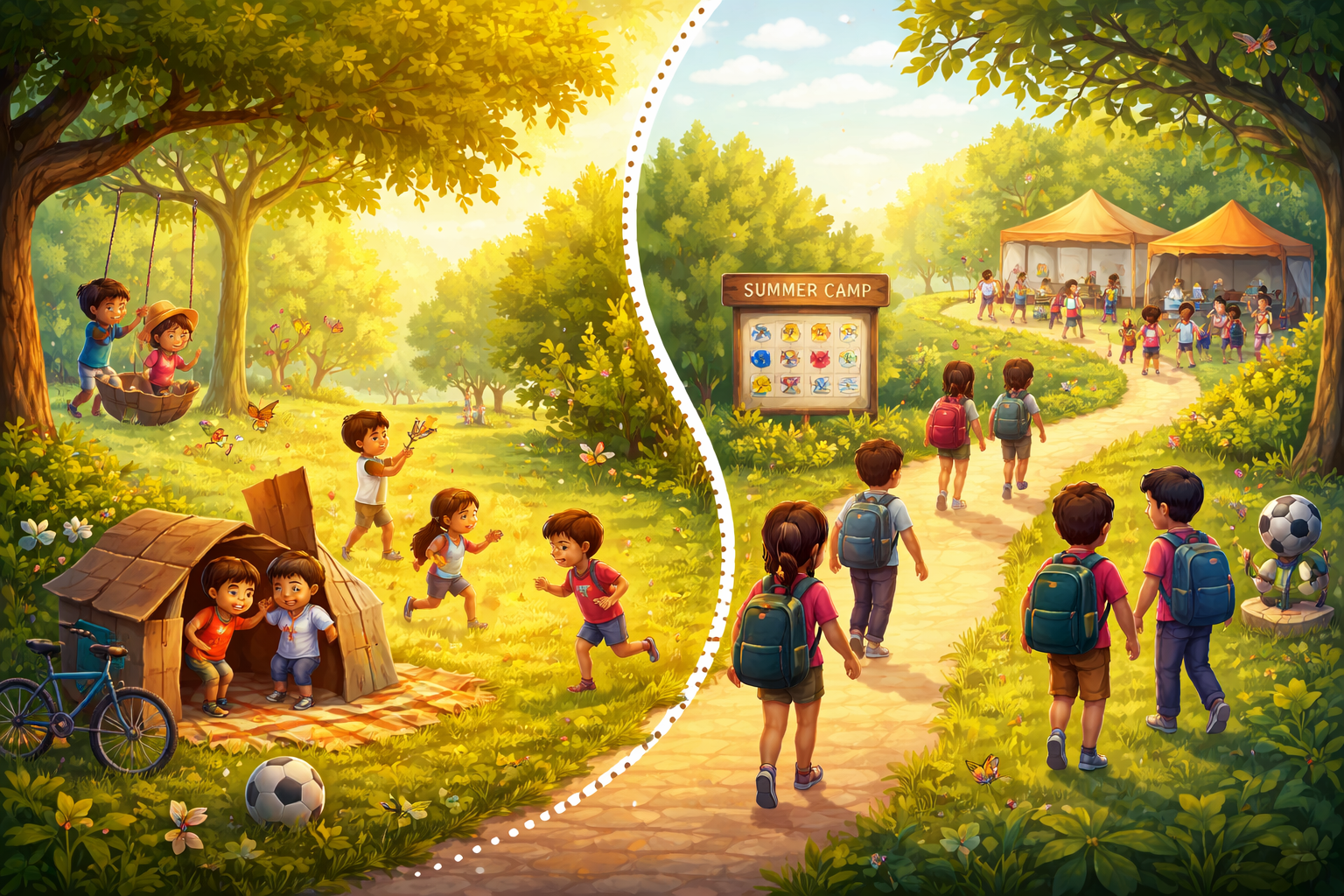 From free play to packed schedules: Rise of summer camps