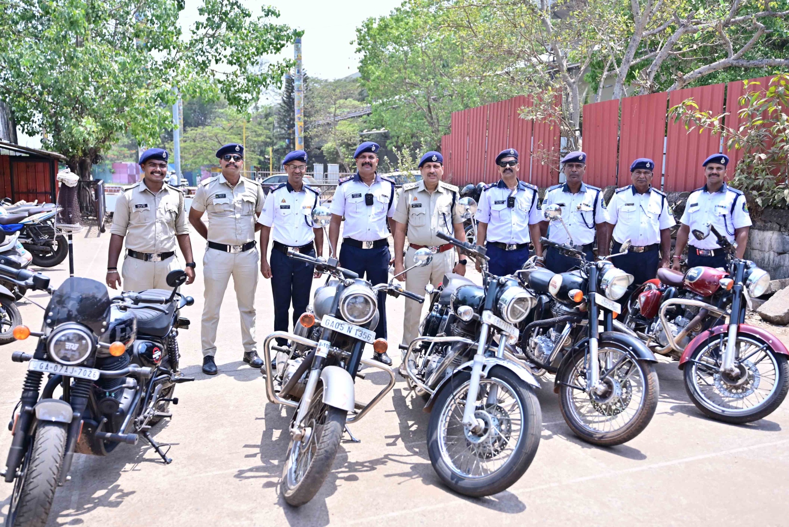 Traffic cell seizes 5 bikes in drive against loud silencers