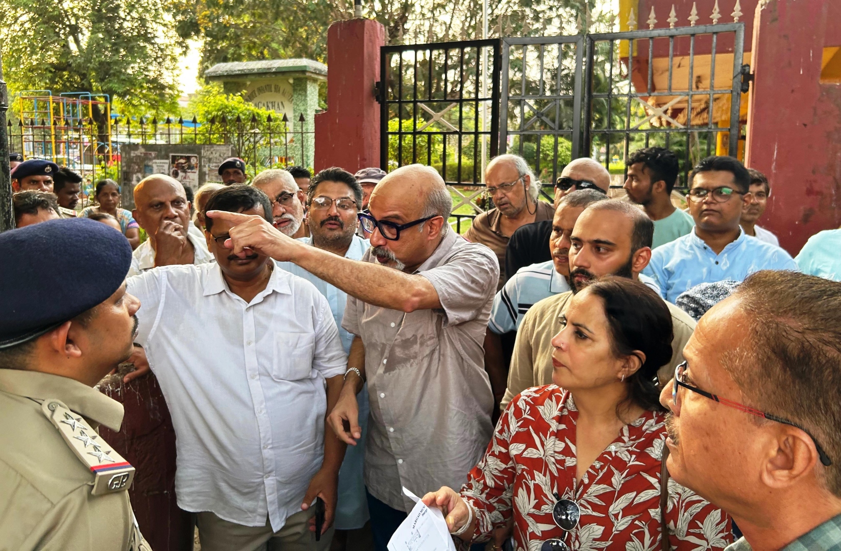 Row over Margao garden plan spills onto streets