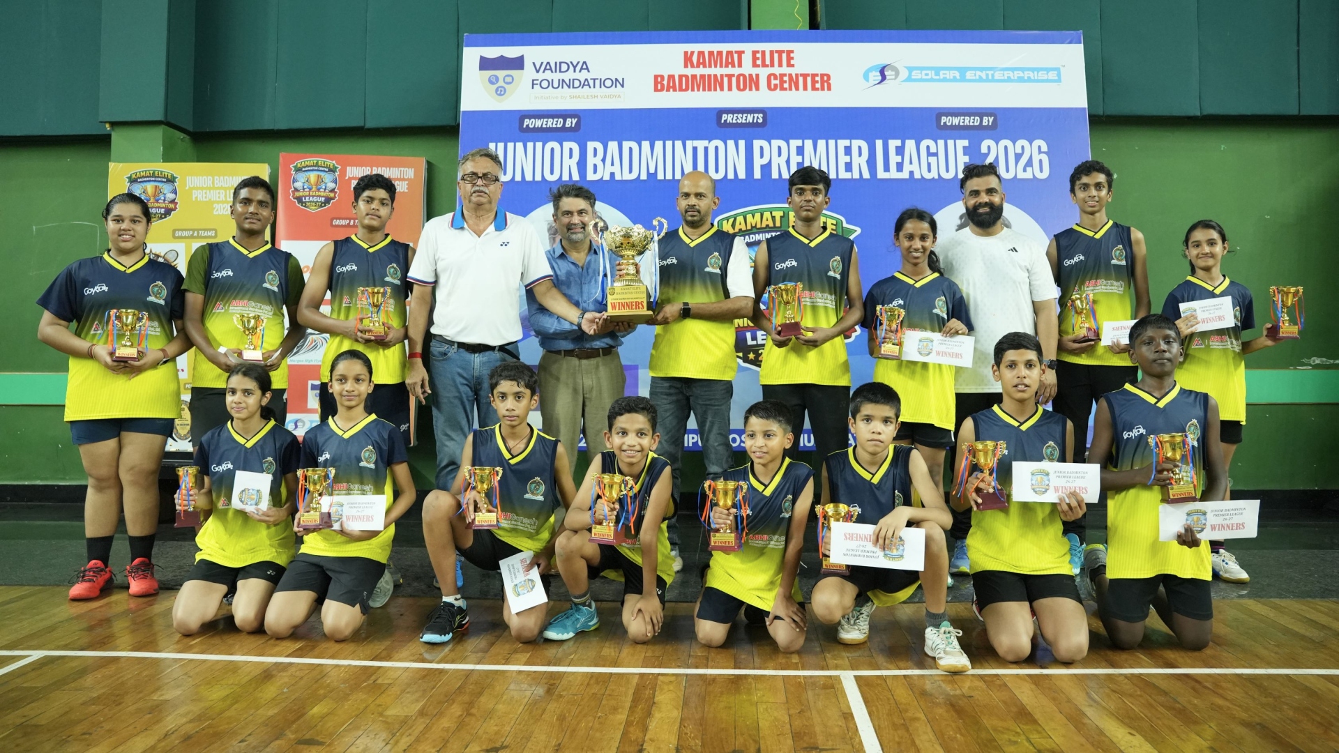 Goycar edge out Radiant SC to lift Junior Premier Badminton League title