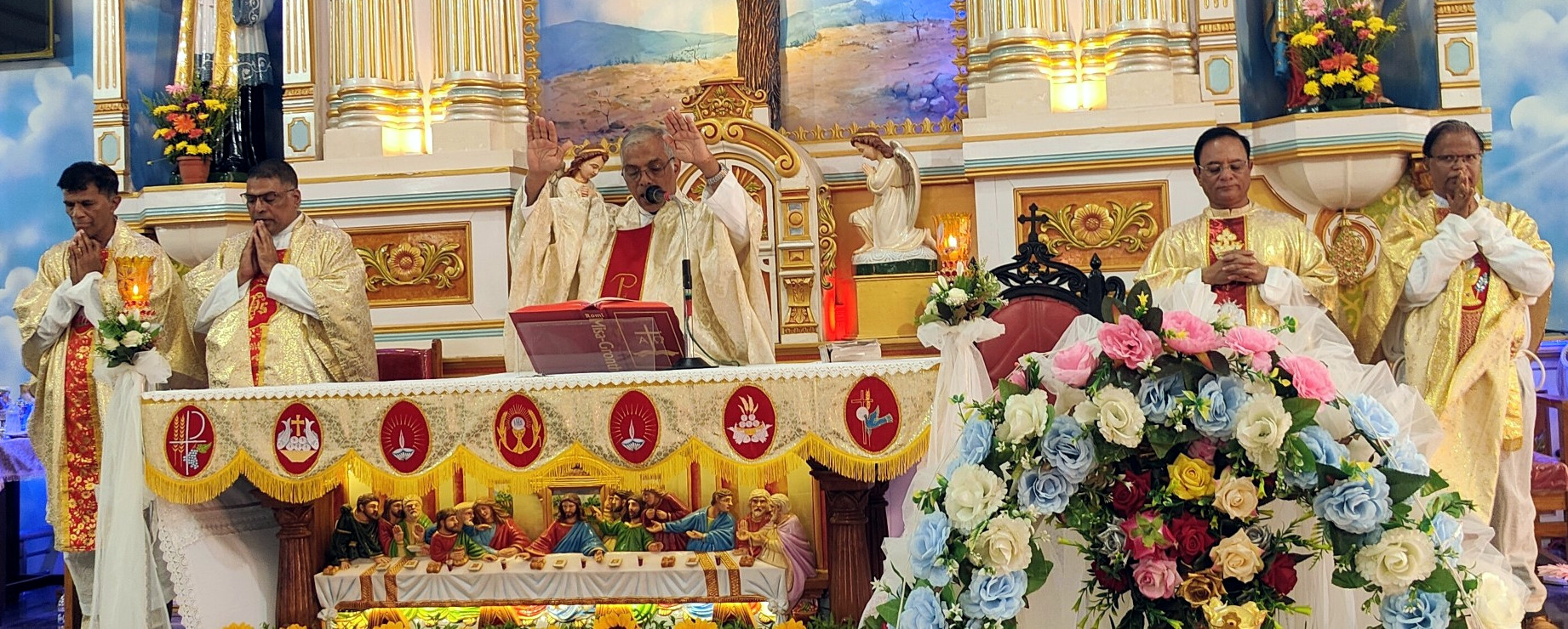 Goans in Upper Ghats mark   Milagres Feast at Khanapur