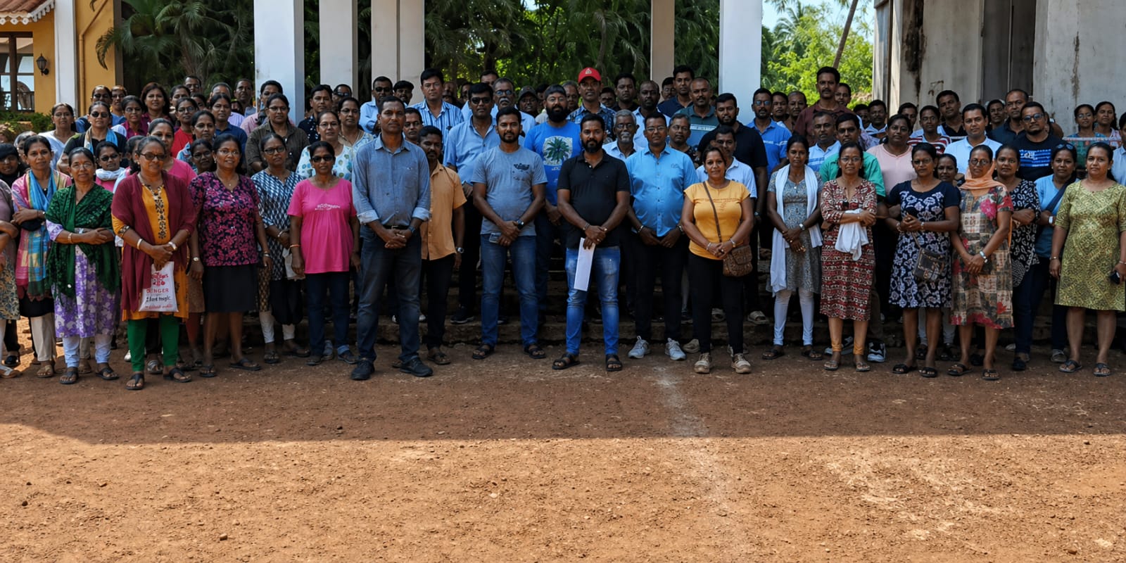 Quepem villagers march  to police station, seek  apology from Khattar