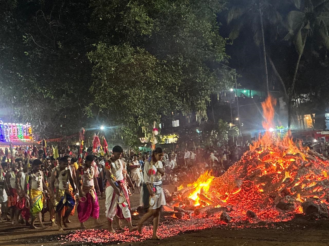 Thousands of devotees gather for Lairai Zatra in Shirgao