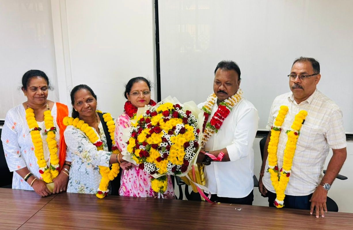 Chodankar elected as  Sarpanch of Salvador do Mundo