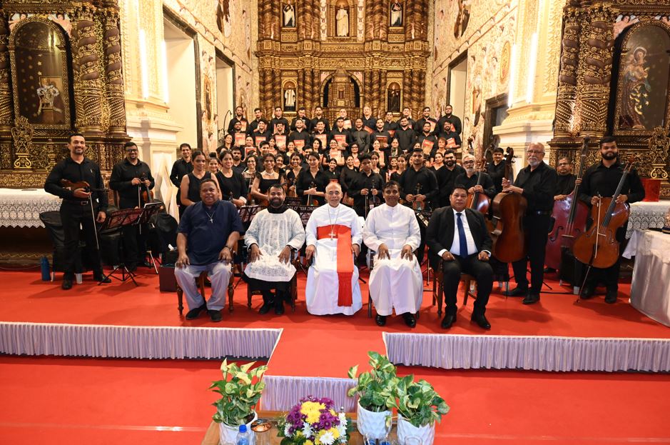 Voices raised in harmony, faith at Rachol Seminary