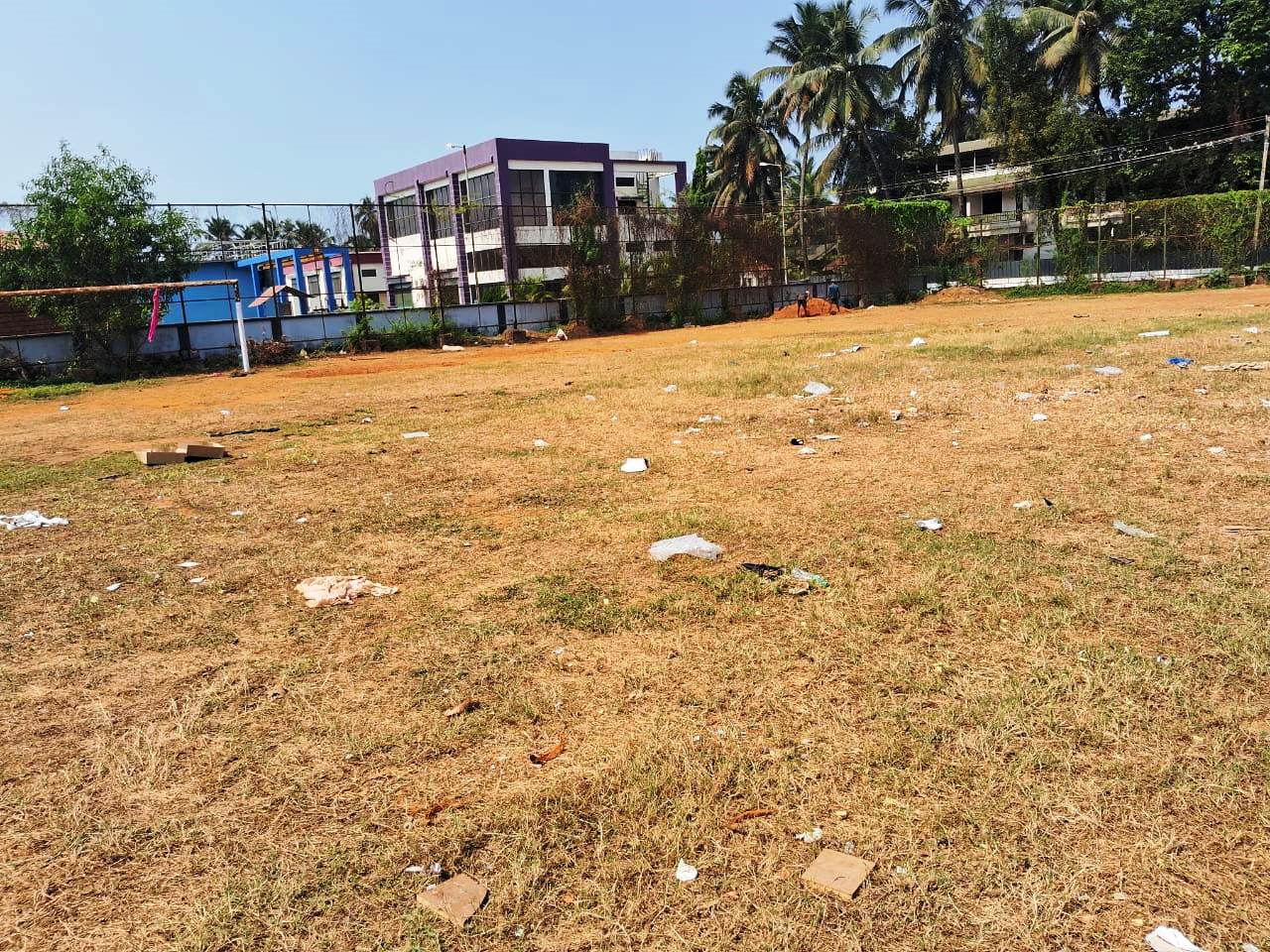 Colva locals irked over delay in   clearing ground after festival