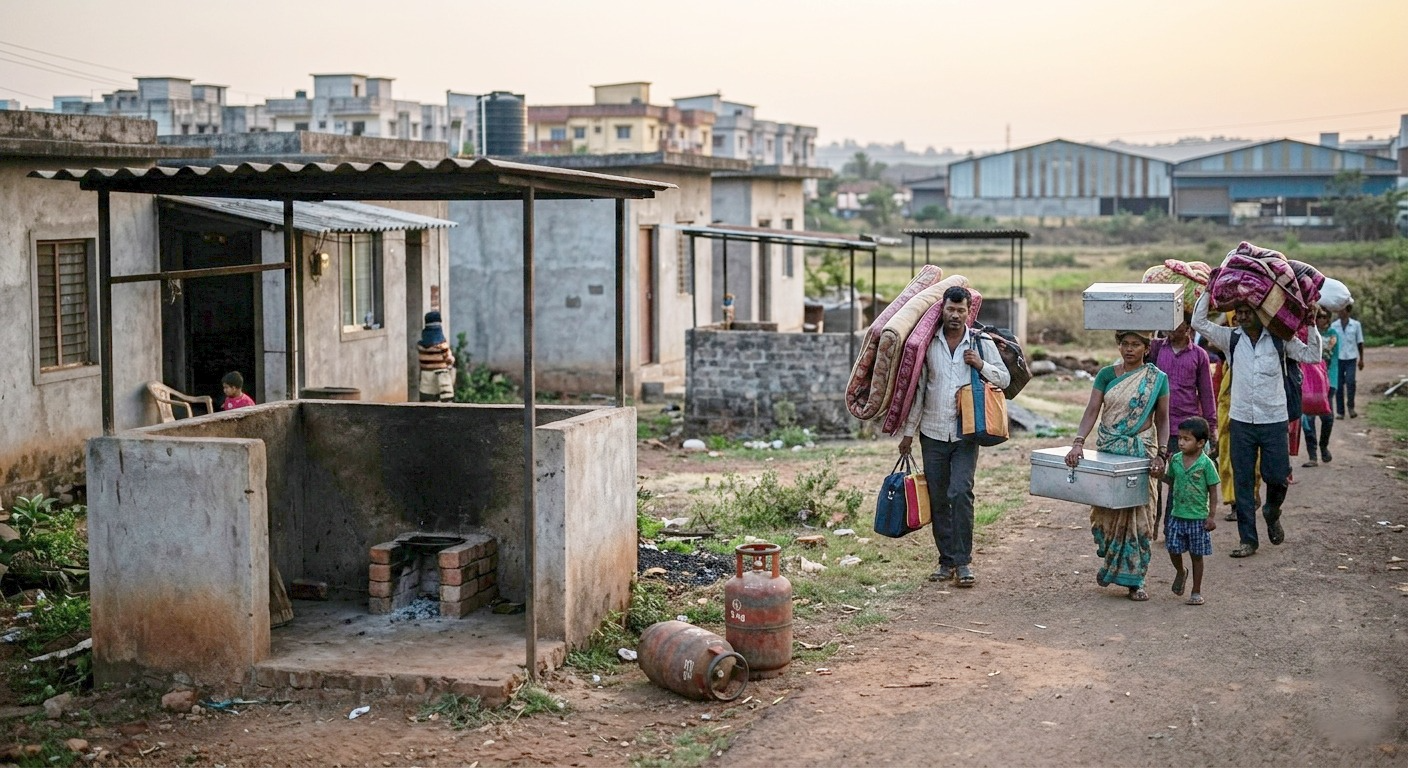 LPG crisis sparks exodus of migrant labour force