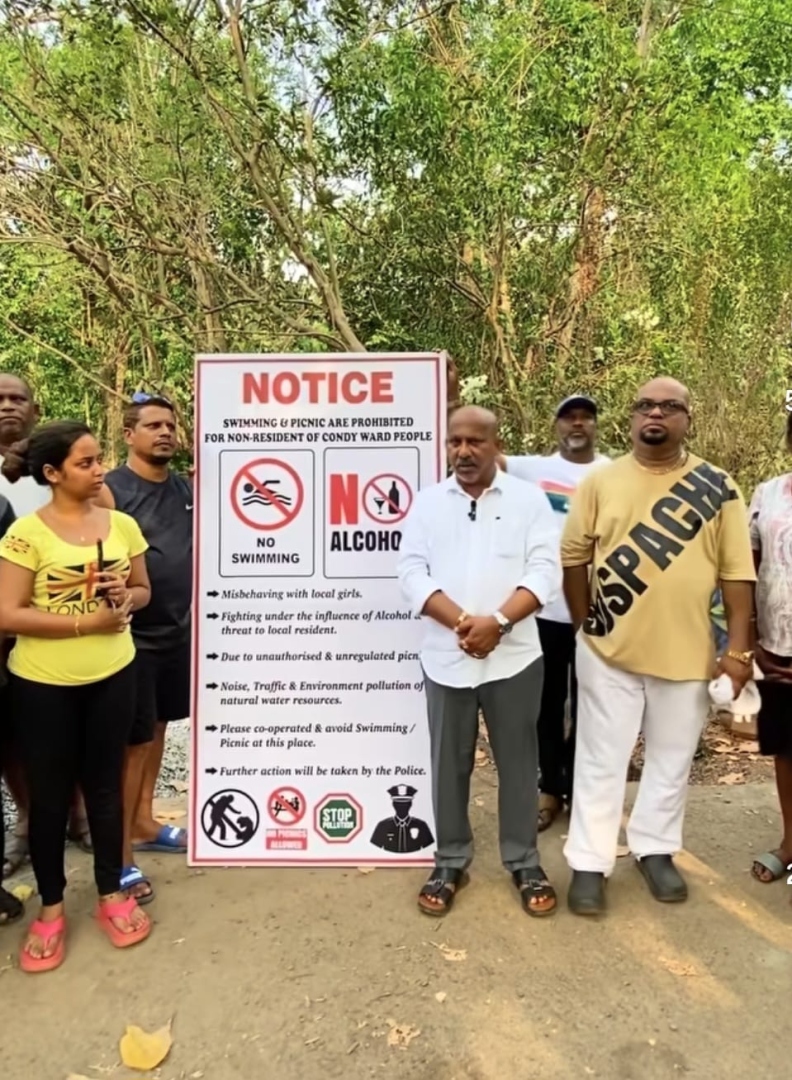 Locals object to growing influx of   visitors to River of Joy at Condy